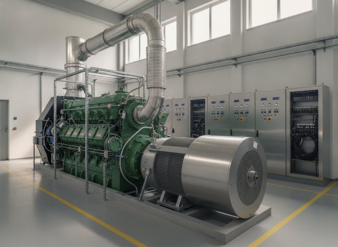 BHKW einer Biogasanlage
